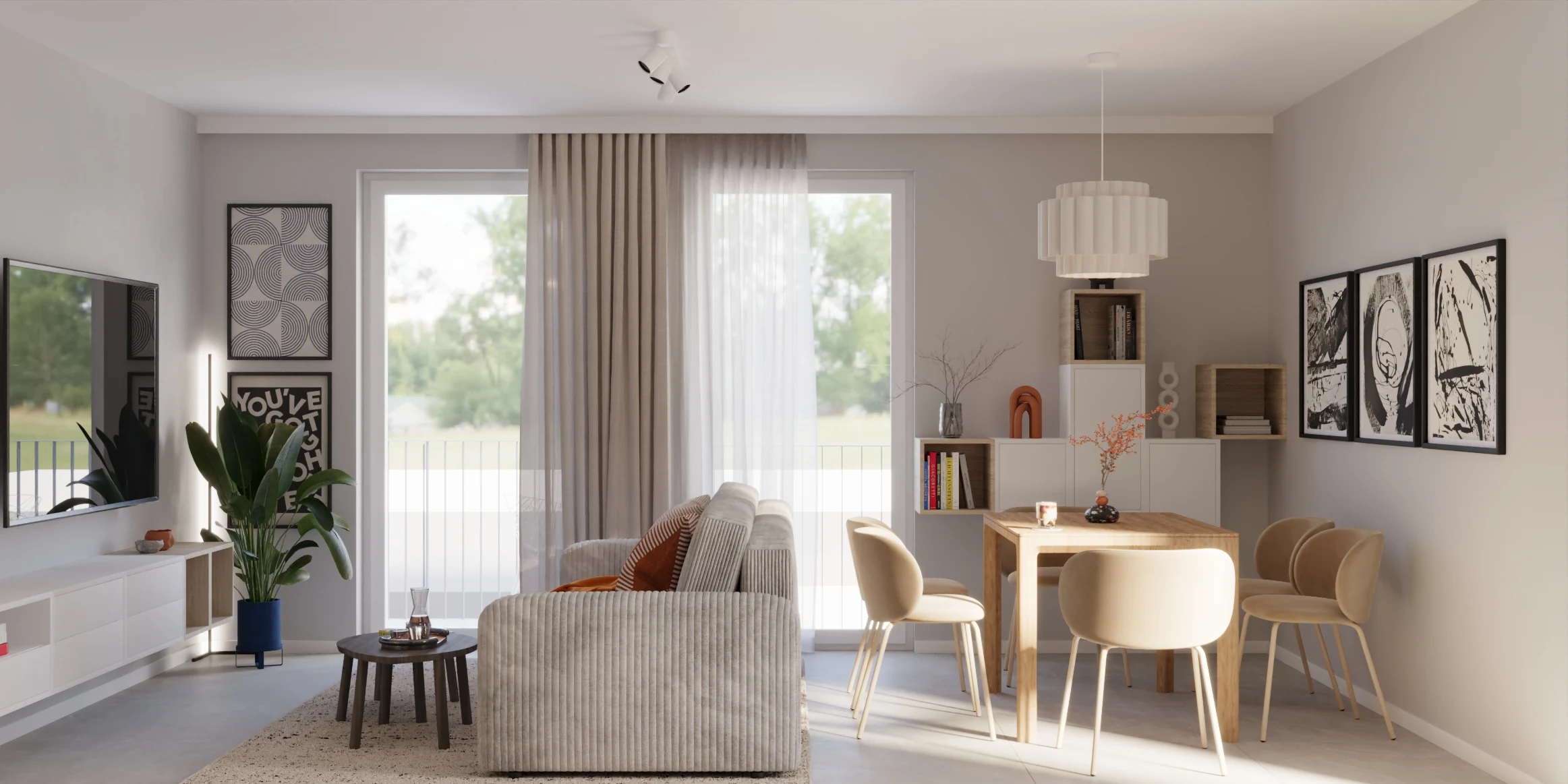 Villa Linear Tisch