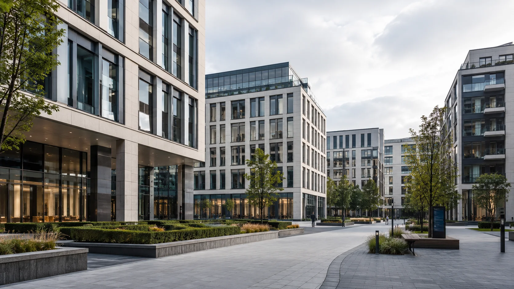 Gewerbeimmobilien und Geschäftsumfeld in Deutschland