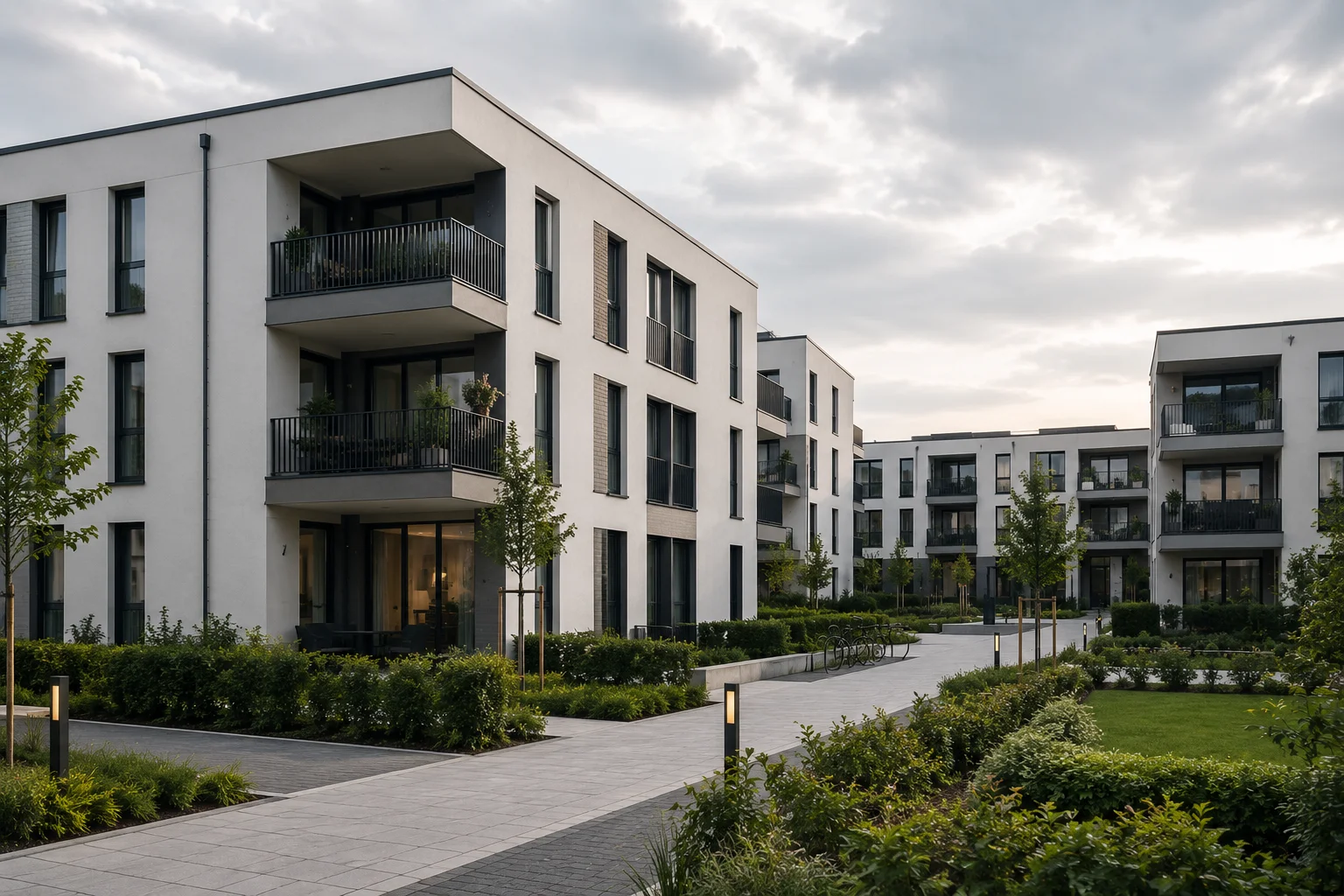 Moderne Wohnimmobilie in Deutschland