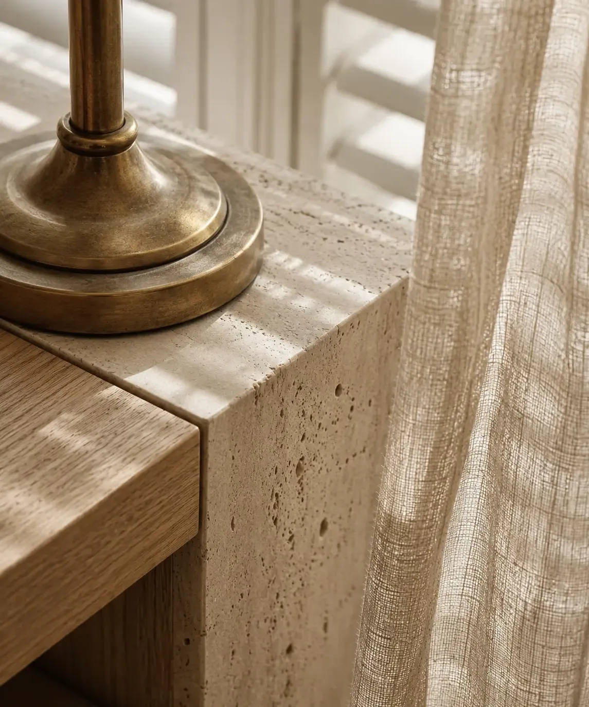 Materialdetails im Interieur von Voren Group